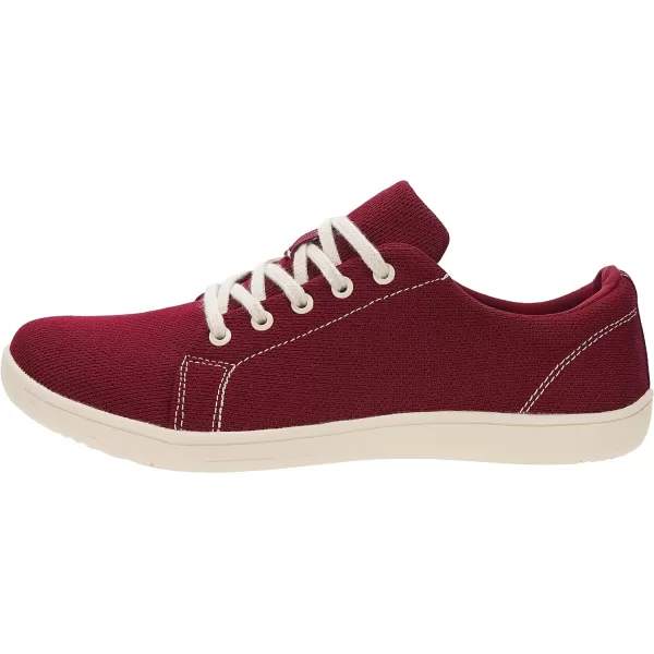 imageWHITIN Mens Minimalist Barefoot Sneakers  Wide fit  Zero Drop Sole  Upgraded FootbedW71v5  Red Beige