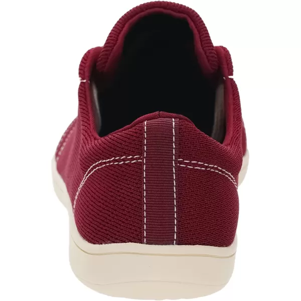 imageWHITIN Mens Minimalist Barefoot Sneakers  Wide fit  Zero Drop Sole  Upgraded FootbedW71v5  Red Beige