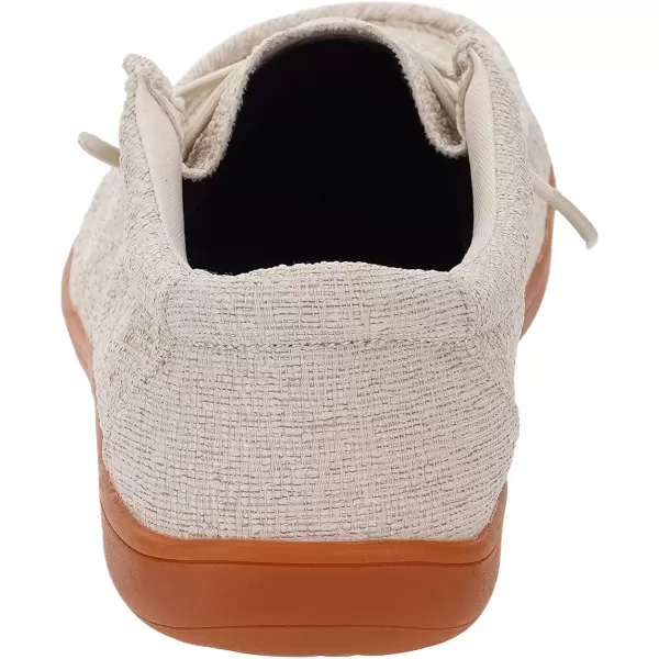 imageWHITIN Mens Minimalist Barefoot Sneakers  Wide fit  Zero Drop Sole  Upgraded FootbedW86  Beige Gum