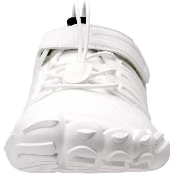 imageWHITIN Mens Minimalist Trail Runner  Wide Toe Box  Barefoot Inspired1 All White