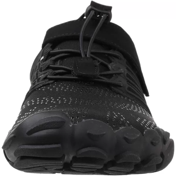 imageWHITIN Mens Minimalist Trail Runner  Wide Toe Box  Barefoot Inspired1 Black