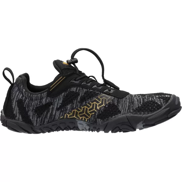 imageWHITIN Mens Minimalist Trail Runner  Wide Toe Box  Barefoot Inspired2 Black
