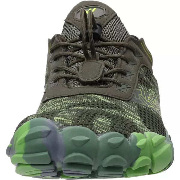 imageWHITIN Mens Minimalist Trail Runner  Wide Toe Box  Barefoot Inspired2 Green