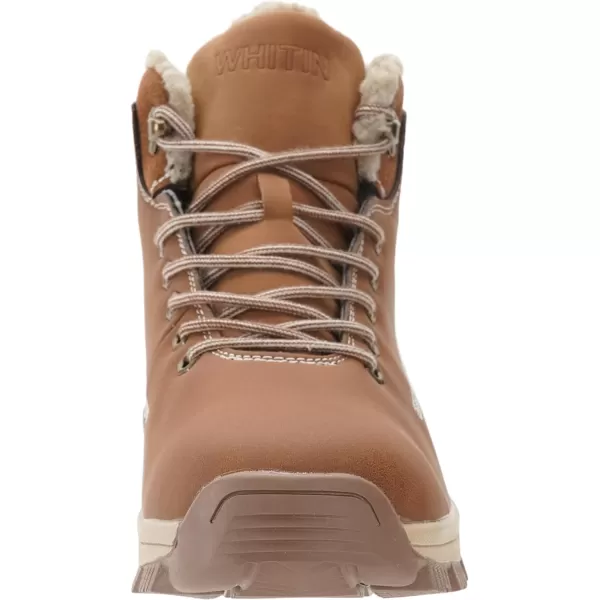 imageWHITIN Mens Waterproof ColdWeather BootsChestnut Nubuck