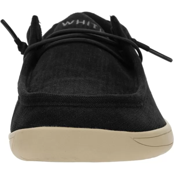 imageWHITIN Mens Wide Barefoot Slipon Loafers  Zero Drop Sole  Minimalist Casual LifestyleW861 Black Beige