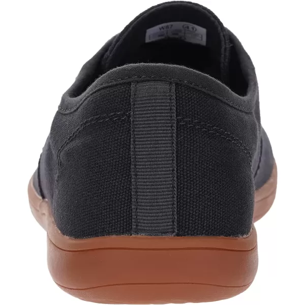 imageWHITIN Mens Wide Canvas Barefoot Sneakers  Zero Drop Sole  Minimalist FootwearW87  Volcanic Grey