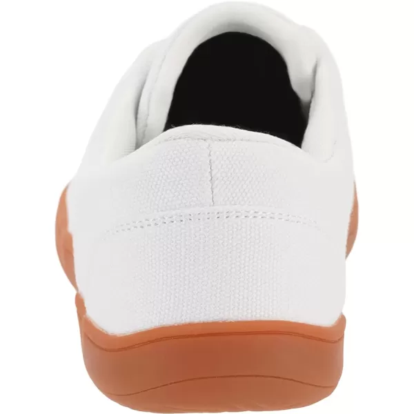 imageWHITIN Mens Wide Canvas Barefoot amp Minimalist Shoes  Zero Drop Sneaker  Natural FeelW891  White
