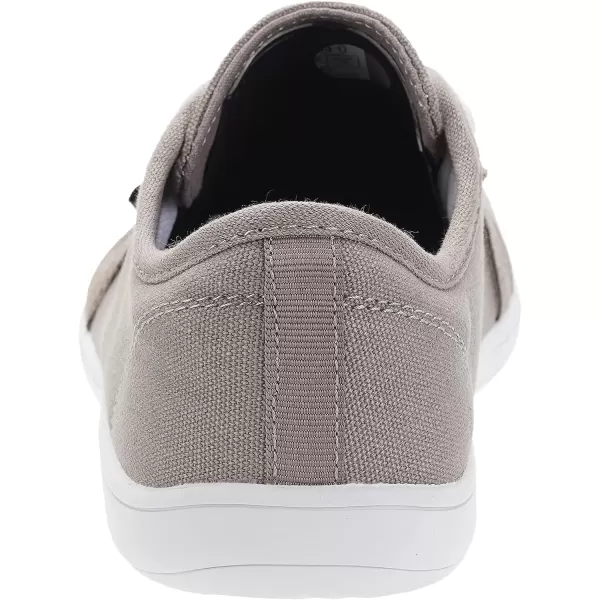 imageWHITIN Mens Wide Canvas Minimalist Barefoot Sneakers  Zero Drop Sole  Ultimate Toe FreedomW81v2 Brown Grey  Canvas 