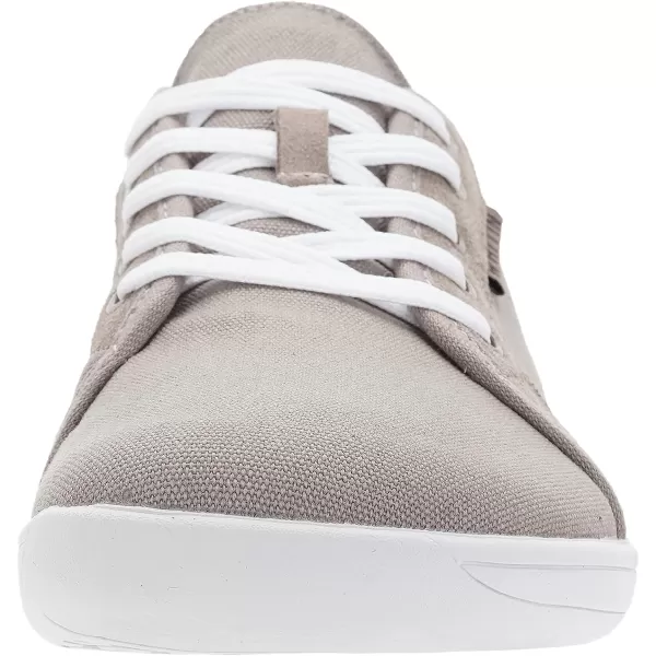 imageWHITIN Mens Wide Canvas Minimalist Barefoot Sneakers  Zero Drop Sole  Ultimate Toe FreedomW81v2 Brown Grey  Canvas 