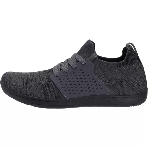 imageWHITIN Mens Wide Minimalist Barefoot Sneakers  Zero Drop  Midfoot StabilityW85 Cool Grey