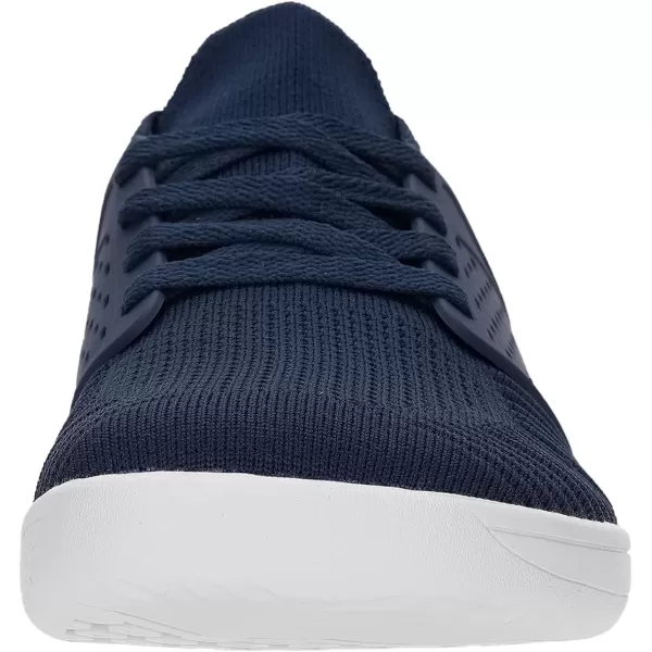 imageWHITIN Mens Wide Minimalist Barefoot Sneakers  Zero Drop  Midfoot StabilityW85 Dark Blue
