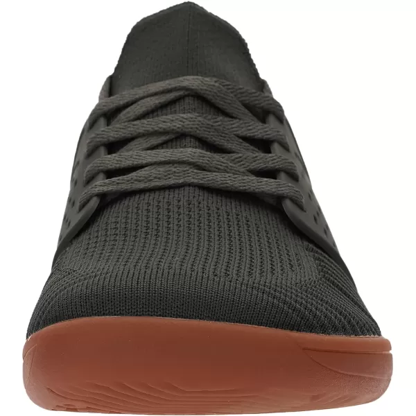 imageWHITIN Mens Wide Minimalist Barefoot Sneakers  Zero Drop  Midfoot StabilityW85 Green Gum
