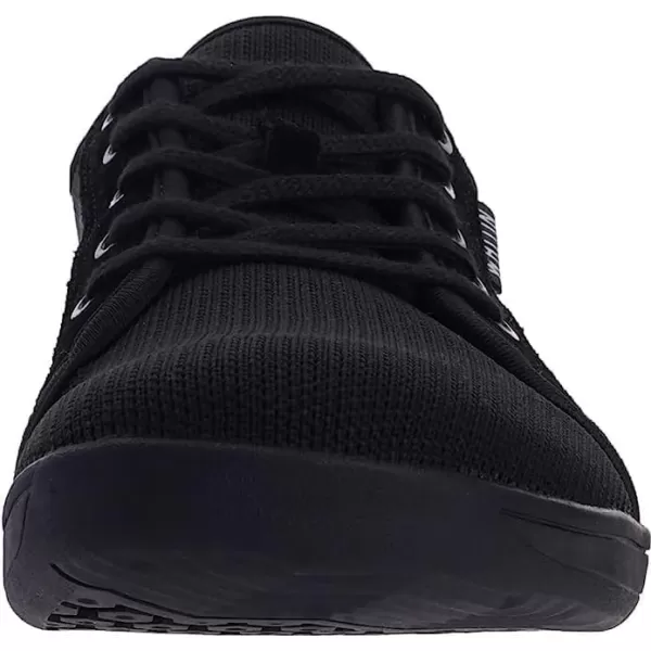 imageWHITIN Mens Wide Minimalist Barefoot Sneakers  Zero Drop Sole  Optimal RelaxationAll Black