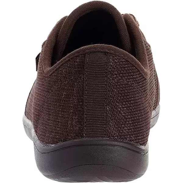 imageWHITIN Mens Wide Minimalist Barefoot Sneakers  Zero Drop Sole  Optimal RelaxationW81 Brown