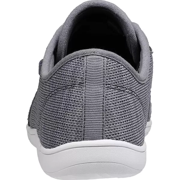 imageWHITIN Mens Wide Minimalist Barefoot Sneakers  Zero Drop Sole  Optimal RelaxationW81 Dark Grey