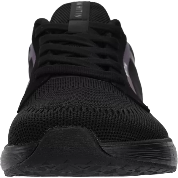 imageWHITIN Mens Wide Toe Box  Zero Drop Sole Road Running Shoes  Rubber OutsoleBlack