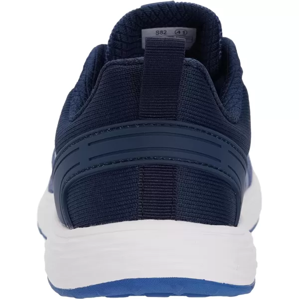 imageWHITIN Mens Wide Toe Box  Zero Drop Sole Road Running Shoes  Rubber OutsoleDark Blue