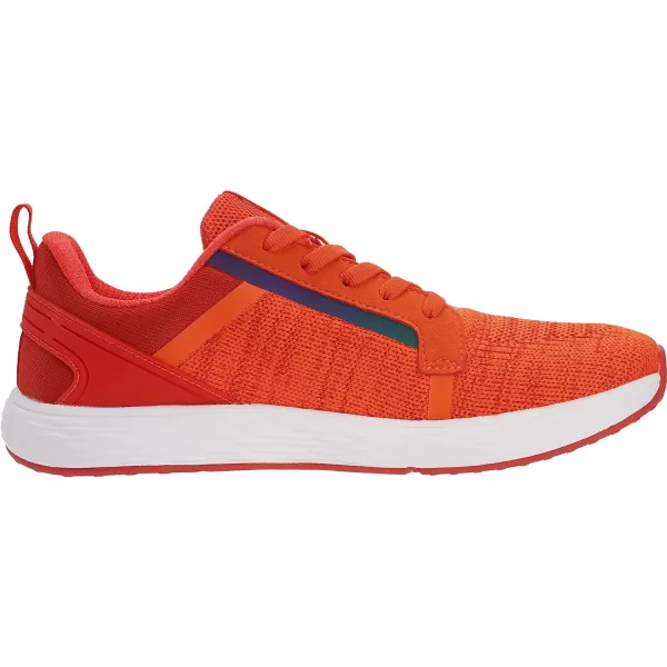 imageWHITIN Mens Wide Toe Box  Zero Drop Sole Road Running Shoes  Rubber OutsoleOrange