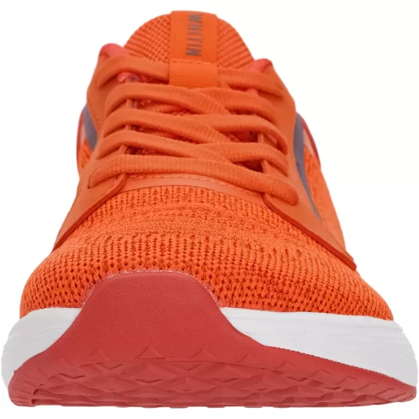imageWHITIN Mens Wide Toe Box  Zero Drop Sole Road Running Shoes  Rubber OutsoleOrange
