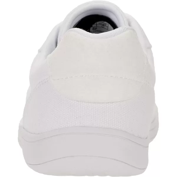 imageWHITIN Mens Wide Toe Box Barefoot Shoes  Canvas Minimalist Sneakers  Zero Drop SoleW882  White