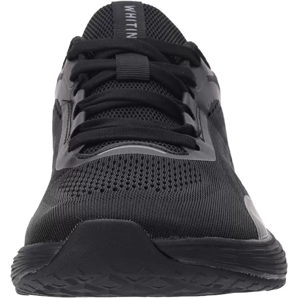 imageWHITIN Mens Zero Drop Running Shoes  Wide Toe BoxBlack