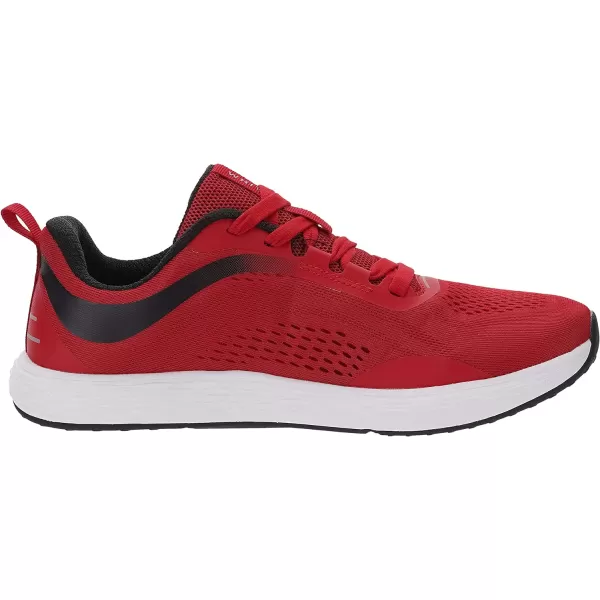 imageWHITIN Mens Zero Drop Running Shoes  Wide Toe BoxRed