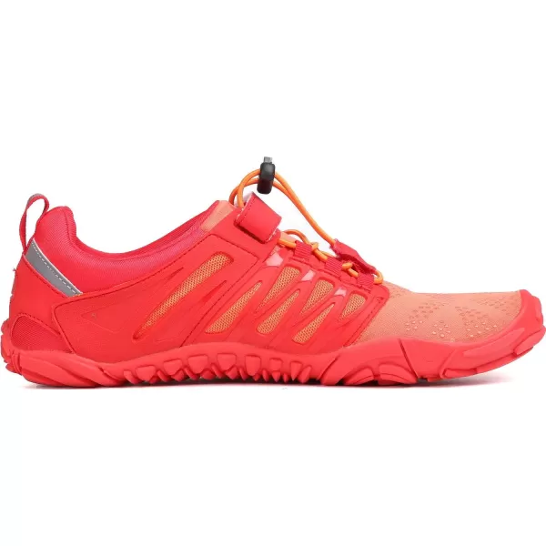 imageWHITIN Womens Barefoot amp Minimalist Shoe  Zero Drop Sole  Trail RunnerW30  Orange