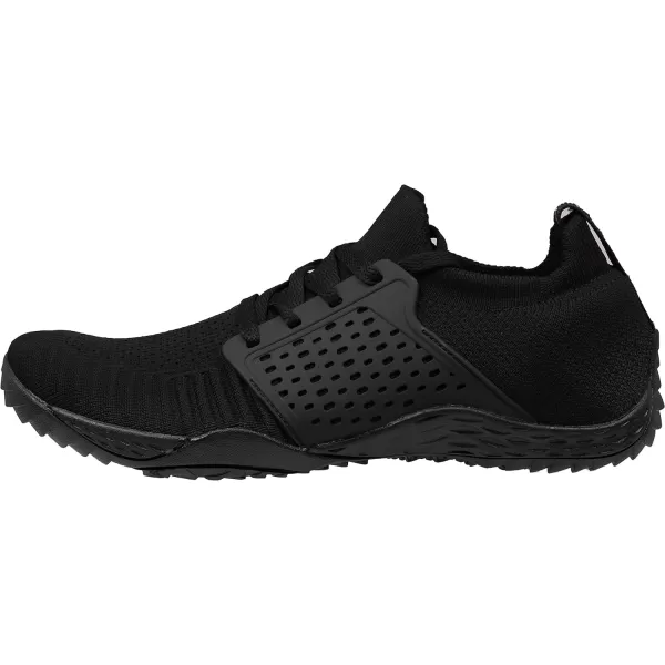 imageWHITIN Womens Barefoot amp Minimalist Shoe  Zero Drop Sole  Trail RunnerW63  All Black