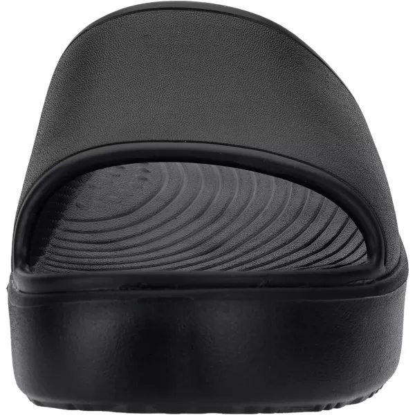 imageWHITIN Womens Feather Platform Sandal ComfortY66  All Black