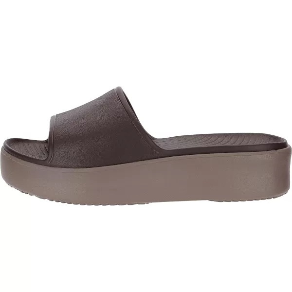 imageWHITIN Womens Feather Platform Sandal ComfortY66  Coffee