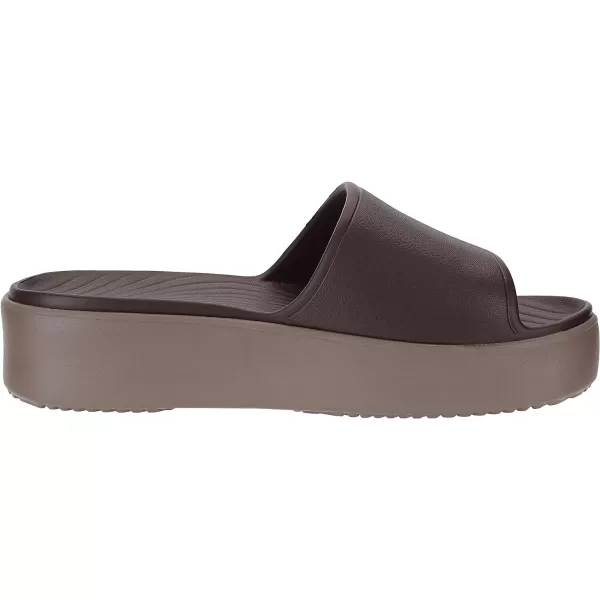 imageWHITIN Womens Feather Platform Sandal ComfortY66  Coffee