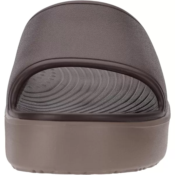 imageWHITIN Womens Feather Platform Sandal ComfortY66  Coffee