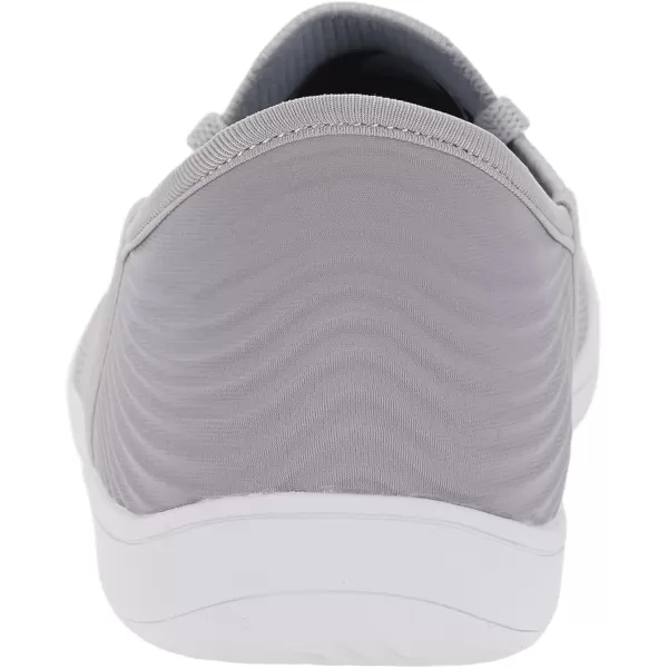 imageWHITIN Womens Hands Free Slip Ins  Wide Barefoot Shoes with Zero Drop SoleLight Grey