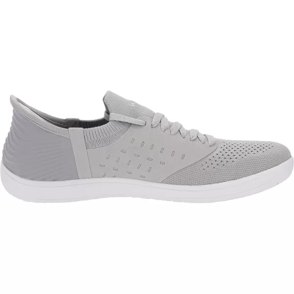 imageWHITIN Womens Hands Free Slip Ins  Wide Barefoot Shoes with Zero Drop SoleLight Grey