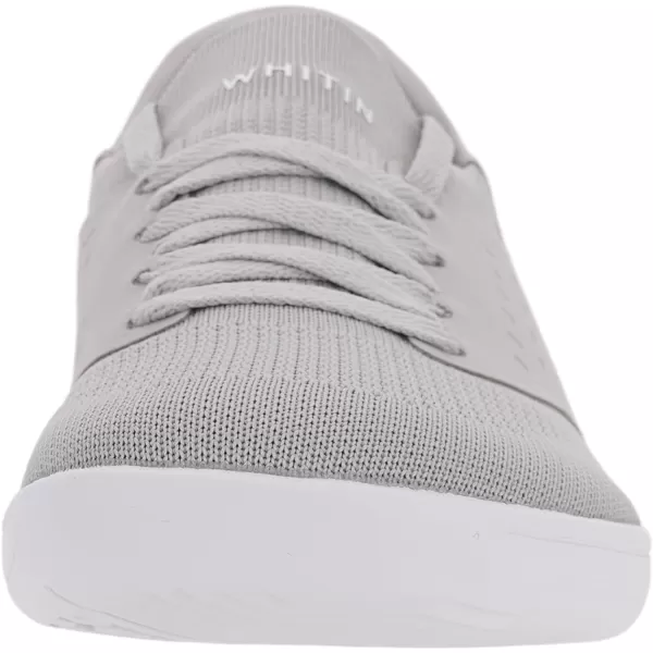 imageWHITIN Womens Hands Free Slip Ins  Wide Barefoot Shoes with Zero Drop SoleLight Grey