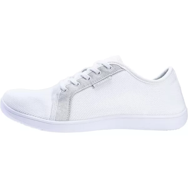 imageWHITIN Womens Minimalist Barefoot Shoes  Zero Drop Sole  Wide Width Fashion SneakerW81  All White