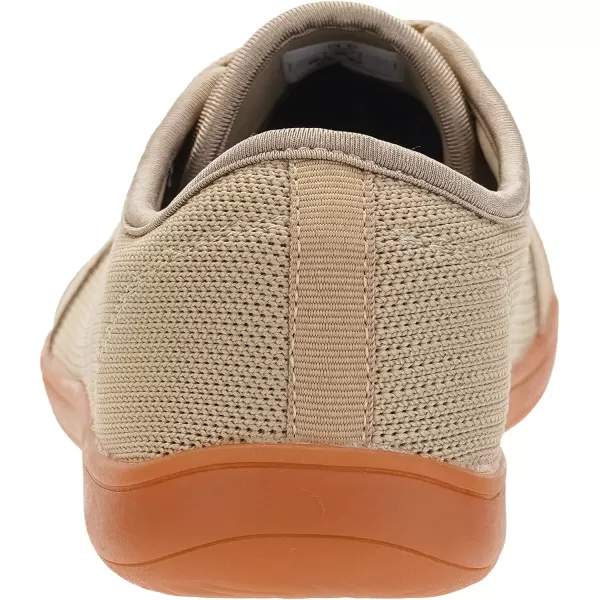imageWHITIN Womens Minimalist Barefoot Shoes  Zero Drop Sole  Wide Width Fashion SneakerW81  Brown Gum