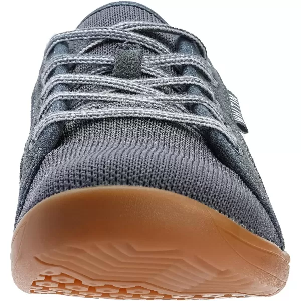 imageWHITIN Womens Minimalist Barefoot Shoes  Zero Drop Sole  Wide Width Fashion SneakerW81  Grey Brown