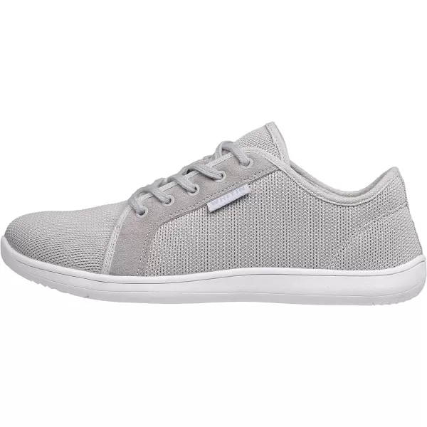 imageWHITIN Womens Minimalist Barefoot Shoes  Zero Drop Sole  Wide Width Fashion SneakerW81  Light Grey