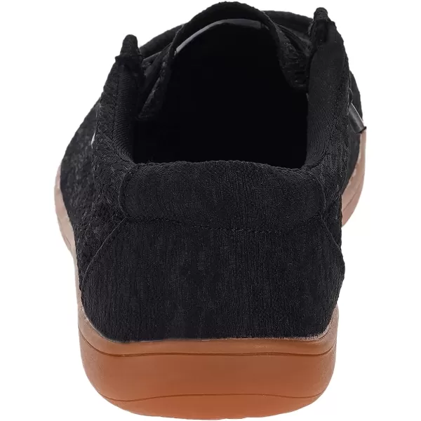 imageWHITIN Womens Minimalist Barefoot Shoes  Zero Drop Sole  Wide Width Fashion SneakerW86  Black Ecru