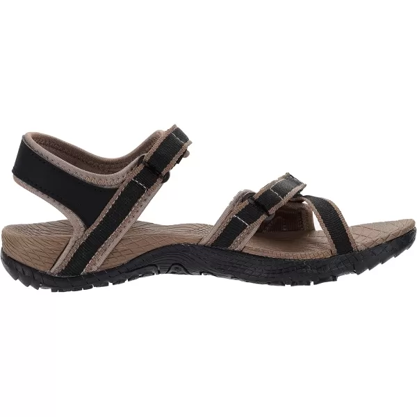 imageWHITIN Womens Outdoor Athletic Sandal with Adjustable Hooks  Secure FitC52  Black Grey