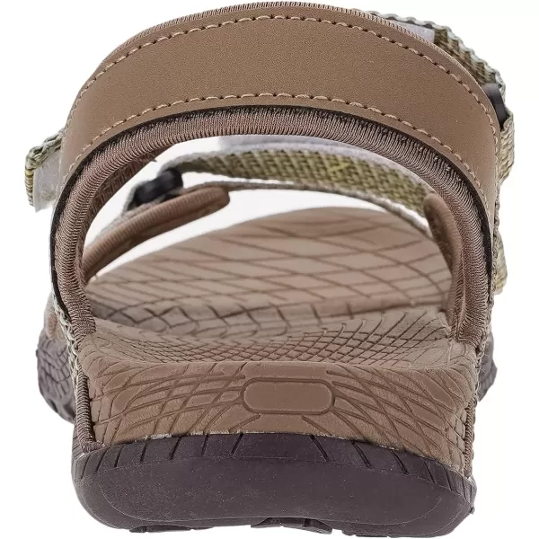 imageWHITIN Womens Outdoor Athletic Sandal with Adjustable Hooks  Secure FitC52  Brown