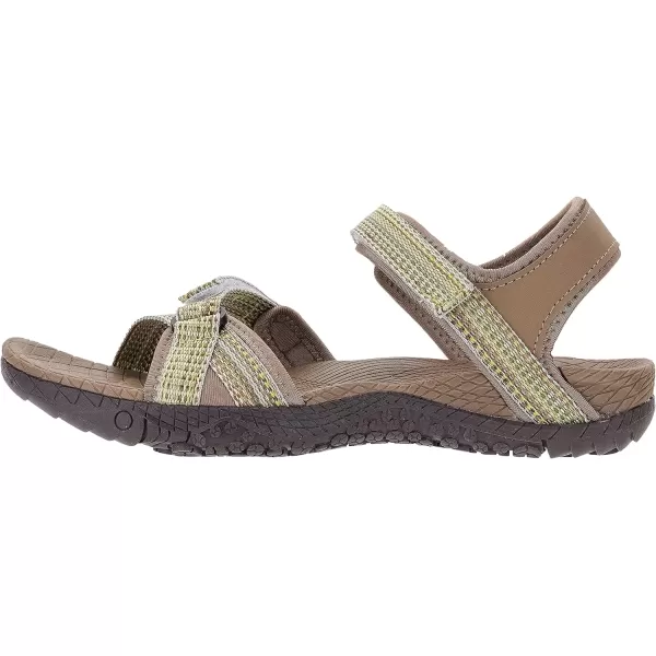 imageWHITIN Womens Outdoor Athletic Sandal with Adjustable Hooks  Secure FitC52  Brown