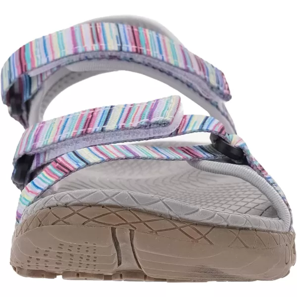 imageWHITIN Womens Outdoor Athletic Sandal with Adjustable Hooks  Secure FitC52  Multi