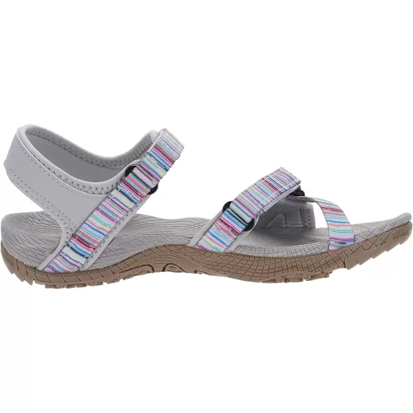 imageWHITIN Womens Outdoor Athletic Sandal with Adjustable Hooks  Secure FitC52  Multi