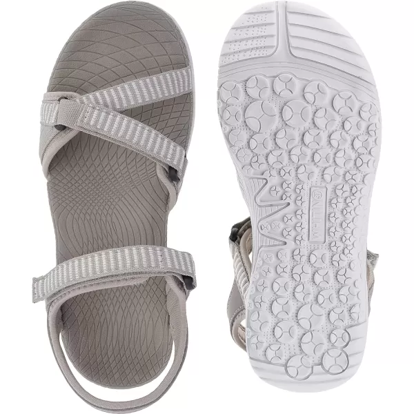 imageWHITIN Womens Outdoor Athletic Sandal with Adjustable Hooks  Secure FitC52  Natural