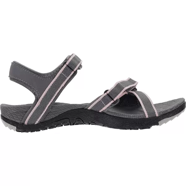 imageWHITIN Womens Outdoor Athletic Sandal with Adjustable Hooks  Secure FitC52  Pink Grey