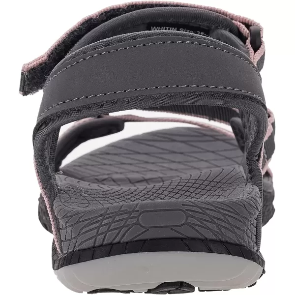 imageWHITIN Womens Outdoor Athletic Sandal with Adjustable Hooks  Secure FitC52  Pink Grey