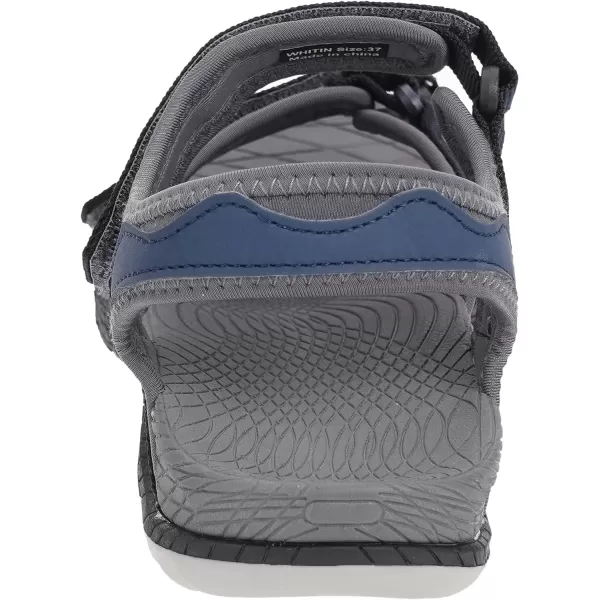 imageWHITIN Womens Outdoor Athletic Sandal with Adjustable Hooks  Secure FitNavy