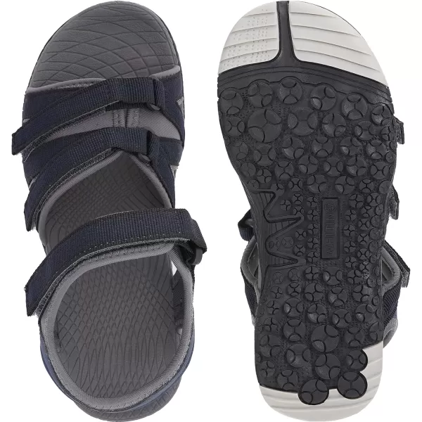imageWHITIN Womens Outdoor Athletic Sandal with Adjustable Hooks  Secure FitNavy
